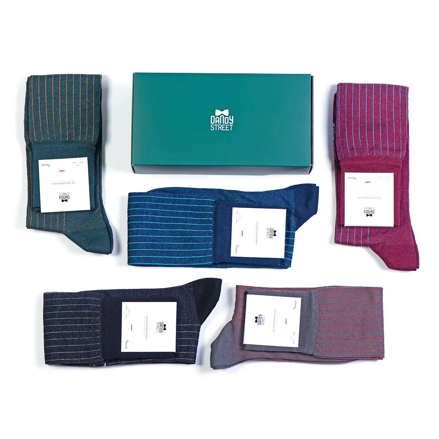 VCA Calze Uomo - Pacco Assortito Multicolore - Cotone Ed Elastan - Vestibilità Confortevole - 2