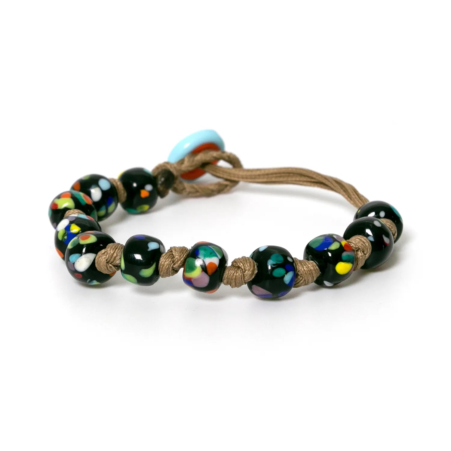 Lucky Brand Set Di 2 Bracciali Alla Moda: Perline Stella E Catena Oro - 2