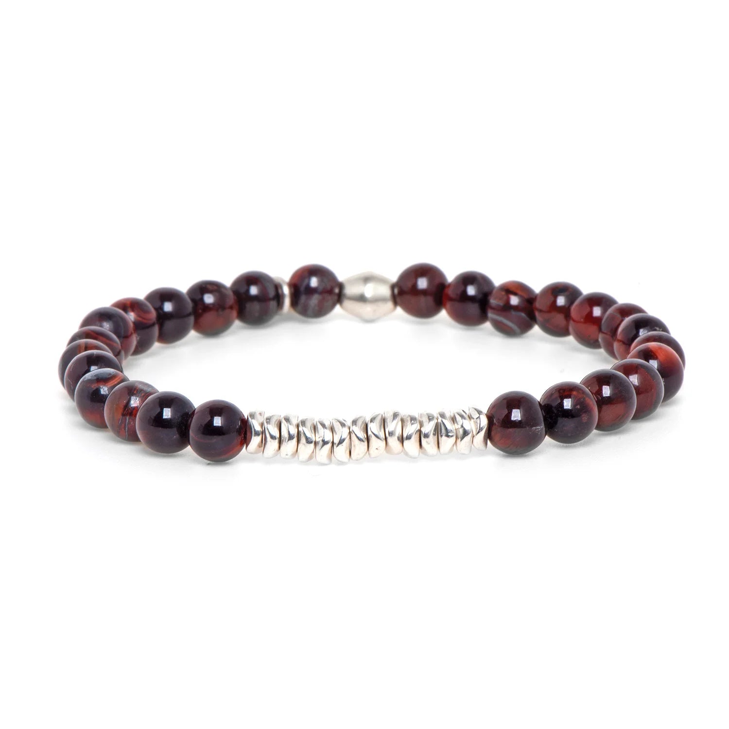 Bracciale elastico uomo con agata grigia BE DIFFERENT 732167 Bracciale elastico uomo con agata grigia BE DIFFERENT 732167