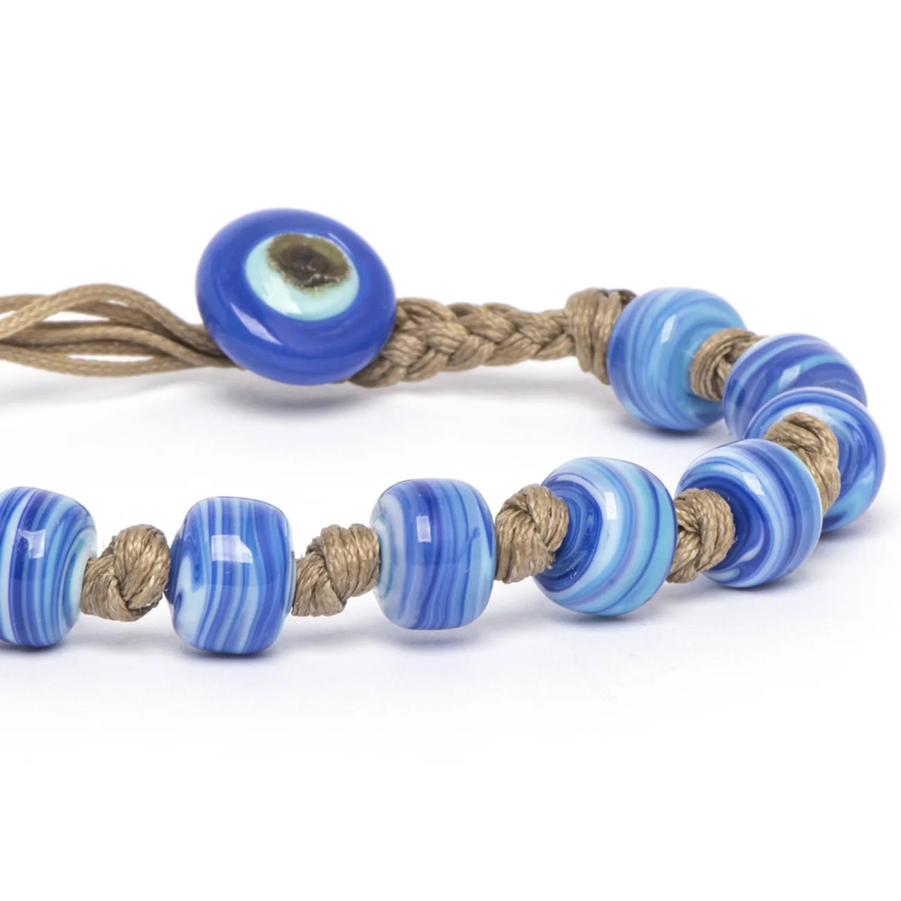 Bracciale GlassOfVenice In Vetro Di Murano – Modello Beatrice, Colore Oro Topazio, Lunghezza 19 Cm - 3