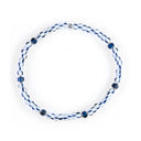 Dandy Street - shop online bracciali uomo di tendenza - Bracciali con pietre e argento 925 - Bracciale da uomo con pietre luminoso e contemporaneo - Indaco