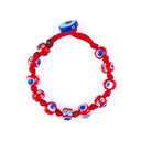 Bracciale Portofino murrine Murano indossato da uomo - artigianato italiano Dandy Street