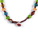 Collana Panarea Murrine Murano multicolore chiusura a bottone - Dandy Street