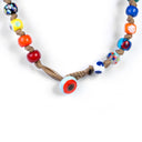 Collana Portici Murrine Murano multicolore chiusura a bottone - Dandy Street