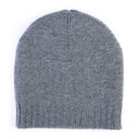 Berretto da uomo reversibile blu e grigio melange in 100% cashmere – Dandy Street