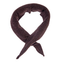 Foulard da uomo color cioccolato in 100% cashmere – Dandy Street