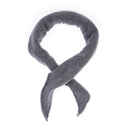 Foulard da uomo grigio melange in 100% cashmere – Dandy Street