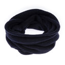 Scaldacollo da uomo blu notte in 100% cashmere – Dandy Street