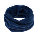 Scaldacollo da uomo blu in 100% cashmere – Dandy Street