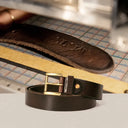 Dandy Street - vendita online - accessori uomo - cintura uomo cuoio - cintura artigianale - cintura pelle - cintura in cuoio personalizzabile con iniziali