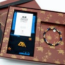 Dandy Street - shop online - accessori uomo - bracciali pietre naturali - bracciali uomo argento - calzini eleganti uomo - calzini caldo cotone - Regalo ideale per un Natale indimenticabile - Christmas set #17