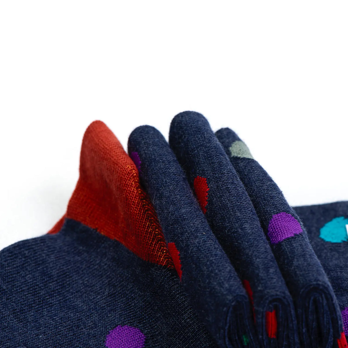 Calze eleganti uomo ultra sottili trasparenti con motivo a pois Calze eleganti uomo ultra sottili trasparenti con motivo a pois