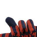 Dandy Street - shop online - accessori uomo calzini uomo cotone - Calze da uomo a righe orizzontali - New College Orange