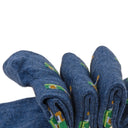 Dandy Street - shop online - accessori uomo calzini uomo cotone - Calze da uomo con dettagli originali - Champagne Blu