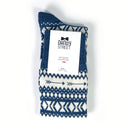 Dandy Street - shop online - accessori uomo calzini uomo cotone - Calze da uomo con fantasia natalizia - Alce Blue