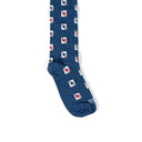 Dandy Street - shop online - accessori uomo calzini uomo cotone - Calze da uomo con fantasia stilosa - Poker Blu