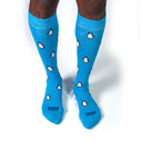 Dandy Street - shop online - accessori uomo calzini uomo cotone - Calze da uomo di alta qualità - Blue Penguin