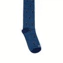 Dandy Street - shop online - accessori uomo calzini uomo cotone - Calze da uomo in cotone con fantasia - New Gentleman Blue