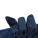 Dandy Street - shop online - accessori uomo calzini uomo cotone - Calze da uomo in cotone con fantasia - New Gentleman Blue
