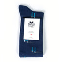 Dandy Street - shop online - accessori uomo calzini uomo cotone - Calze da uomo in fantasia rugby - Rugby Blue