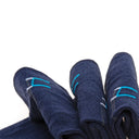 Dandy Street - shop online - accessori uomo calzini uomo cotone - Calze da uomo in fantasia rugby - Rugby Blue