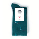 Dandy Street - shop online - accessori uomo calzini uomo cotone - Calze da uomo in fantasia rugby - Rugby Green