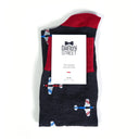 Dandy Street - shop online - accessori uomo calzini uomo cotone - Calze da uomo per outfit quotidiano - Airplane Gray