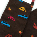 Dandy Street - shop online - accessori uomo calzini uomo cotone - calzini da uomo in fantasia di qualità bordeaux