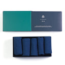 Dandy Street - shop online - accessori uomo - calzini uomo in cotone - Calze da uomo classiche di color blu - Socks Box #53