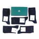 Dandy Street - shop online - accessori uomo - calzini uomo in cotone - Calze da uomo classiche di color nero - Socks Box #54