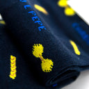 Dandy Street - shop online - accessori uomo calzini uomo cotone - calzino da uomo originale in cotone - giallo