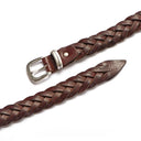 Dandy Street - vendita online - accessori uomo - cintura uomo cuoio - cintura artigianale - cintura pelle - Cintura cuoio uomo intrecciata - Twisted