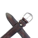 Dandy Street - vendita online - accessori uomo - cintura uomo cuoio - cintura artigianale - cintura pelle - Cintura cuoio uomo jeans - Rugattin