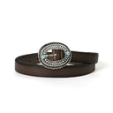 Dandy Street - vendita online - accessori uomo - cintura uomo cuoio - cintura artigianale - cintura pelle - Cintura uomo con con fibbia argento - Cliffon