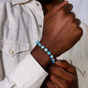 Dandy Street - shop online bracciali uomo di tendenza - bracciale da uomo con occhio greco - Serie Lucky