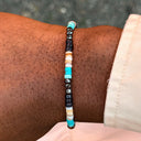 Dandy Street - shop online bracciali uomo di tendenza - bracciale elastico -bracciale uomo mare con pietre - Tulav