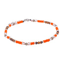 Dandy Street - shop online - cavigliera di tendenza con pietre naturali made in italy - cavigliera da uomo raffinata eleganza - Symphos