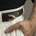 Dandy Street - vendita online - accessori uomo - cintura uomo cuoio - cintura artigianale - cintura pelle - cintura artigianale in cuoio toscano - Hoki