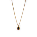 Dandy Street - shop online - collane uomo con pietre naturali - Collana con ciondolo e onice nero - Saint-Germain