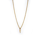 Dandy Street - shop online - collane uomo con pietre naturali - Collana da uomo con cornetto napoletano - Vesuvio