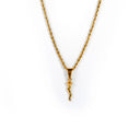 Dandy Street - shop online - collane uomo con pietre naturali - Collana da uomo con cornetto napoletano - Vesuvio
