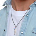 Dandy Street - shop online - collane uomo con pietre naturali - Collana da uomo con materiali pregiati - Lajil