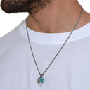 Dandy Street - shop online - collane uomo con pietre naturali - Collana da uomo dal carattere ricercato - Whitesand