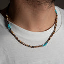Dandy Street - shop online - collane uomo con pietre naturali - Collana da uomo ideale per le vacanze estive - Duna