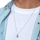 Dandy Street - shop online - collane uomo con pietre naturali - Collana da uomo in argento di design - Dalje