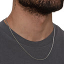 Dandy Street - shop online - collane uomo con pietre naturali - Collana da uomo minimalista di carattere - Kaia