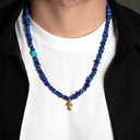 Dandy Street - shop online - collane uomo con pietre naturali - Collana da uomo per aperitivi vista mare - Celestia