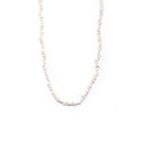 Dandy Street - shop online - collane uomo con pietre naturali - Collana elegante con perle di fiume - Blancos