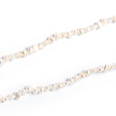 Dandy Street - shop online - collane uomo con pietre naturali - Collana elegante con perle di fiume - Blancos