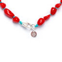 Dandy Street - shop online - collane uomo con pietre naturali - Collana in corallo dal design stiloso - Janàru